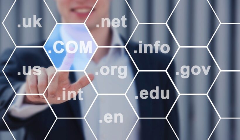 What are domain extensions and why are they important?