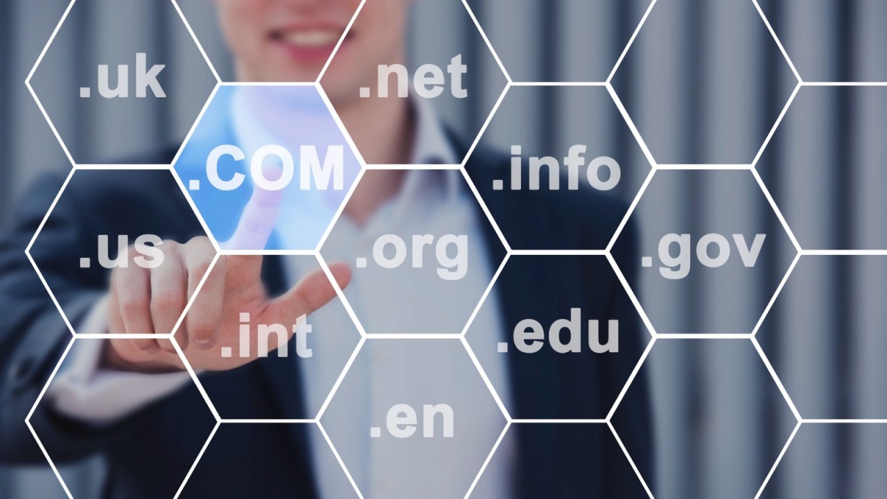 What are domain extensions and why are they important?