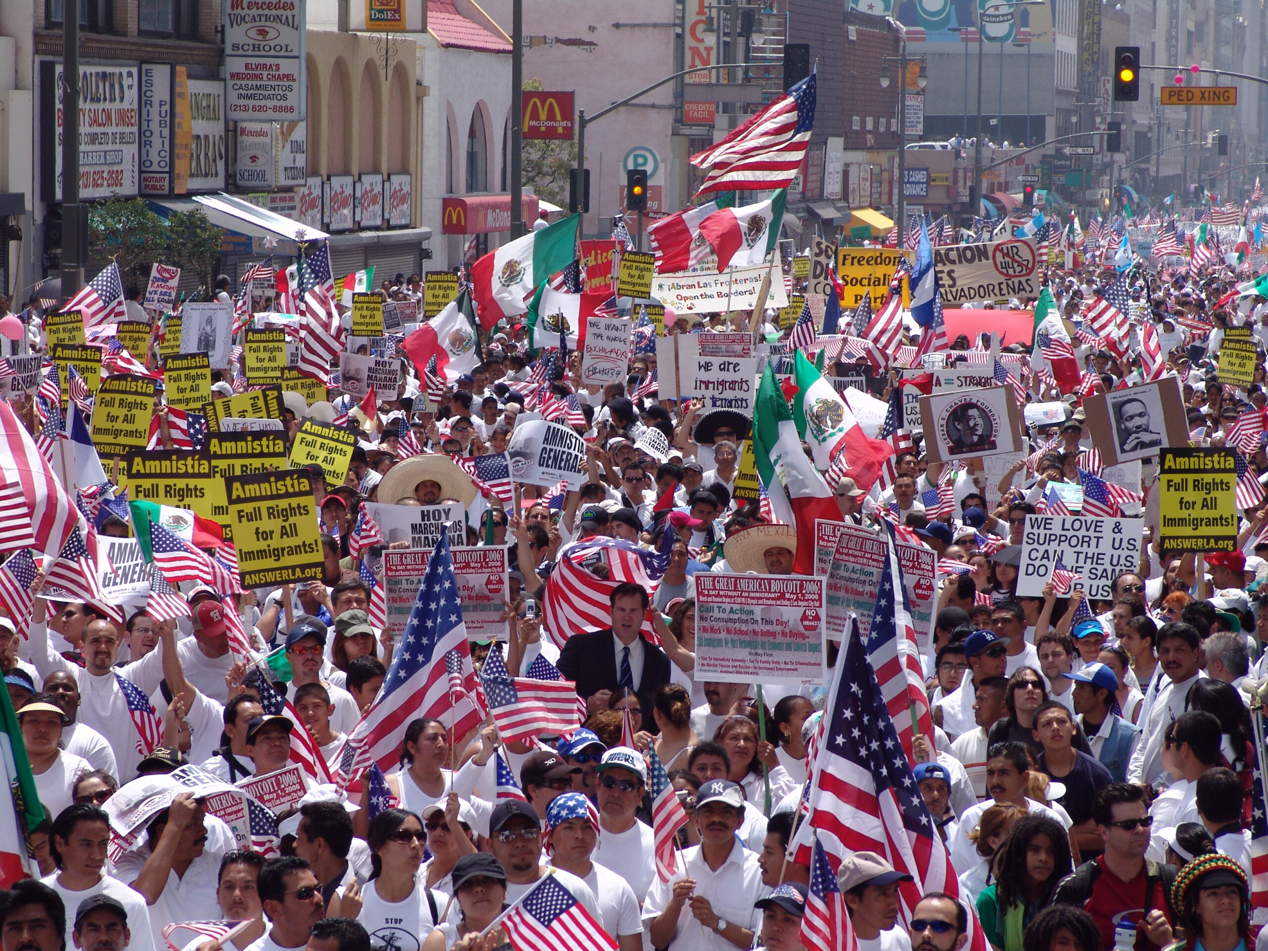 Explanation of the protests by Mexican workers